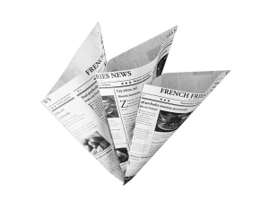 TOREBKI NA POPCORN FRYTKI ROŻEK małe 200szt. 