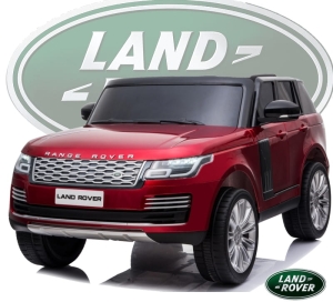 Samochodzik dwuosobowy dla dzieci RANGE ROVER 4x4 LAKIER CZERWONY