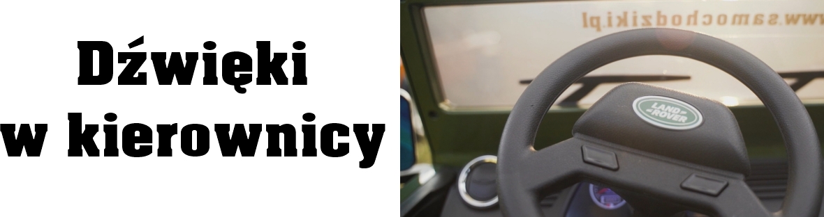 Samochodzik elektryczny Defender